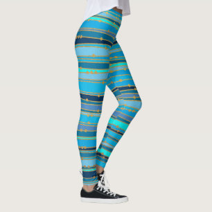 Leggings Blue Lagoon Zen   Leggencias de entrenamiento de p