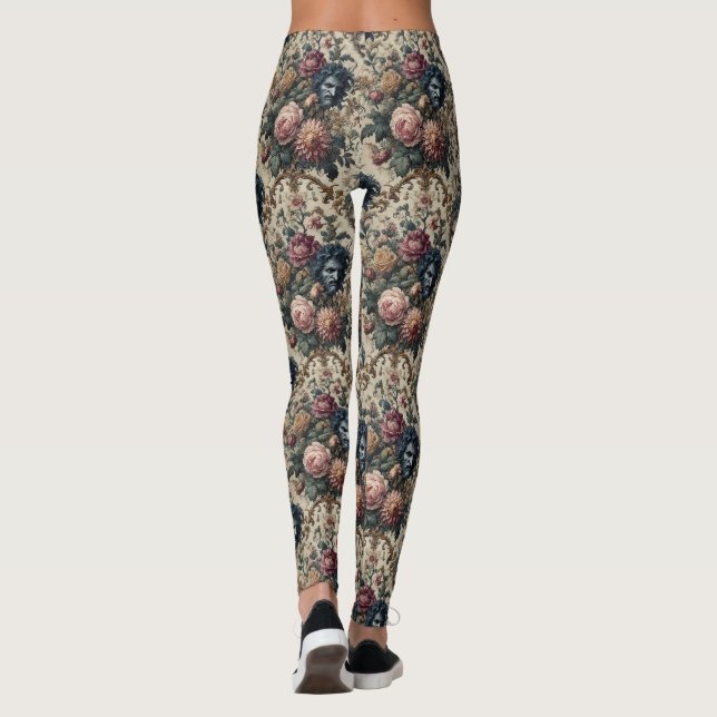 Leggings Blue Moon Grimoire - Victoria gótica (Reverso)