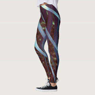 Leggings Blue Palmetto Dream