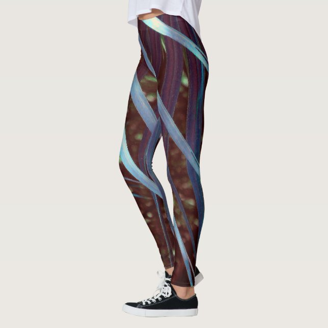 Leggings Blue Palmetto Dream (Izquierda)