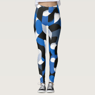 Leggings Blue Skin
