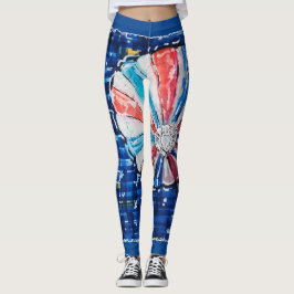 Leggings Blue Sky Hot Air Balloon
