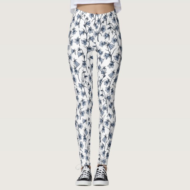 Leggings Bluebells, Harebells, Bellflowers (Anverso)