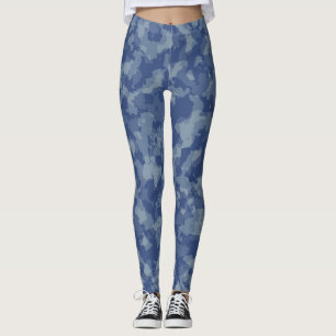 Leggings Blues con sombras grises camuflaje