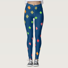 Leggings Blues del diamante