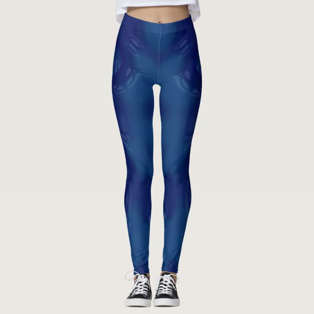 Leggings ~ blues moteado (Anverso)