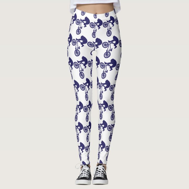 Leggings BMX Biker High in the Air (Anverso)