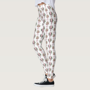 Leggings Bodas de flor rosa rosa de novia y de Groom