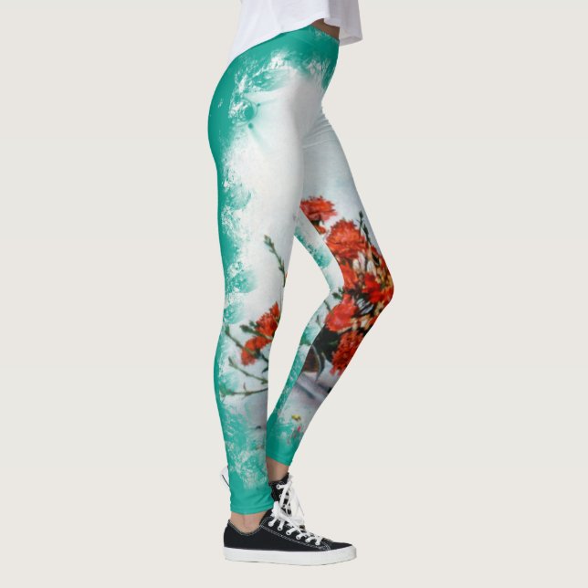 Leggings Bodegón de flores (Derecha)