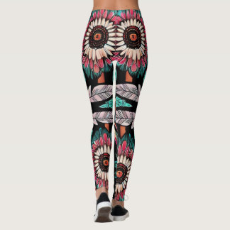 Leggings Bohemain nativo americano
