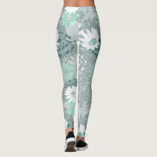Leggings Bohemio alegre en las leggantas de Aqua