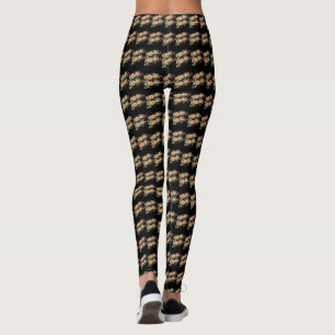 Leggings Boho Floral Mujer 