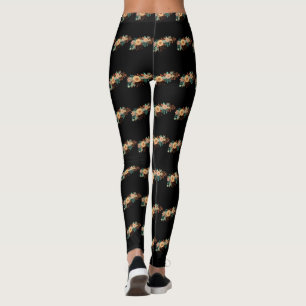 Leggings Boho Floral Women's