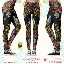 Leggings Boho Garden