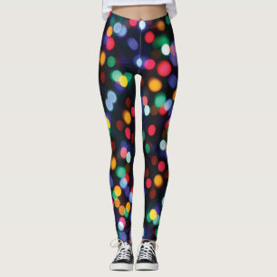 Leggings Bokeh multicolor NochebuenaLeghts Patrones
