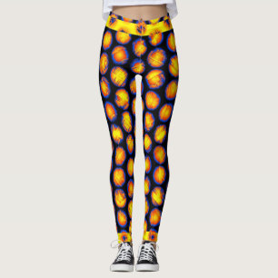Leggings Bola de fuego