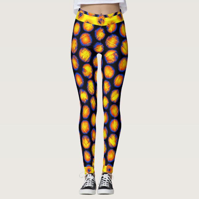 Leggings Bola de fuego (Anverso)