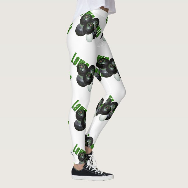 Leggings Bolas De Césped Y Logotipo, (Derecha)