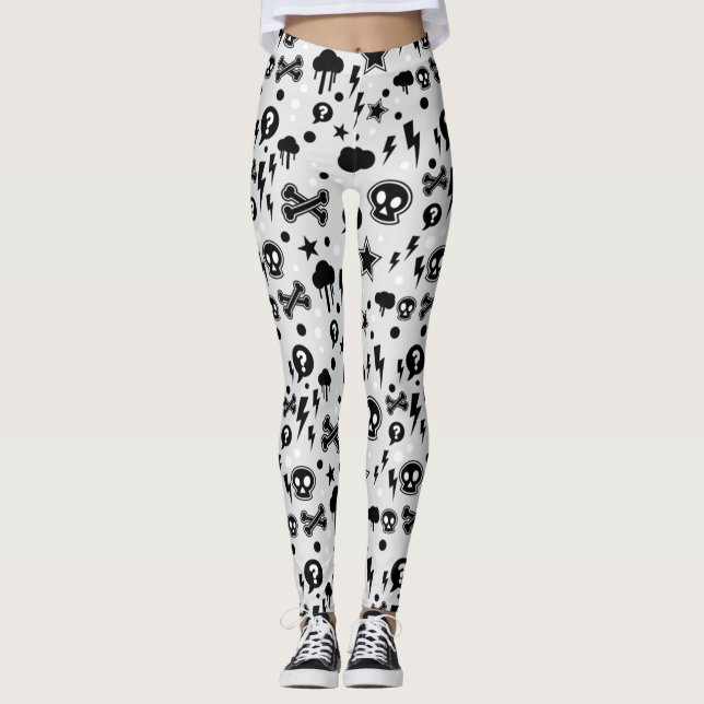 Leggings Bones Stroms (Anverso)