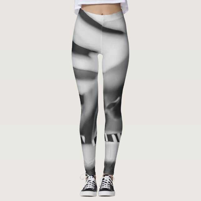 Leggings Bonita obra de piano (Anverso)