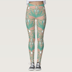 Leggings Bonitas y elegantes gotas de nieve
