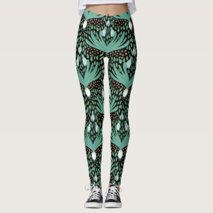 Leggings Bonitas y elegantes gotas de nieve
