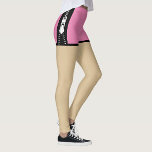 Leggings Bonito de moda Fake shorts l Zipper Moda
