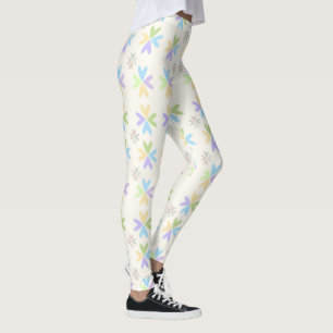 Leggings bonito fondo decorativo para tela