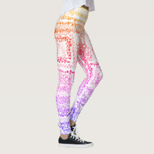 Leggings Bonito Leyendas naranja rojo púrpura