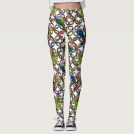 Leggings Bonitos Budgies