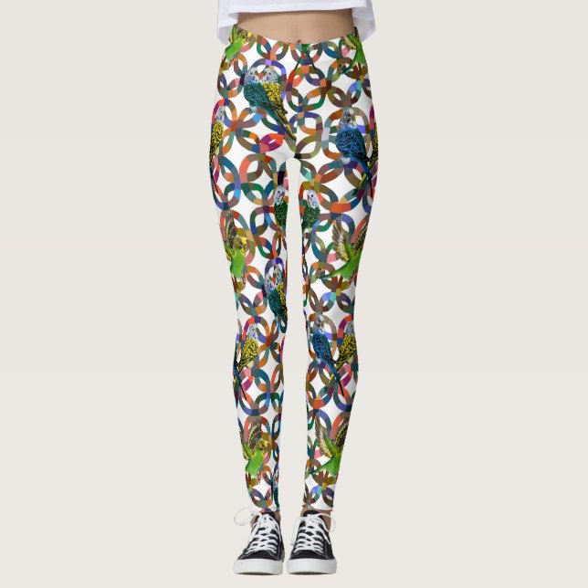 Leggings Bonitos Budgies (Anverso)
