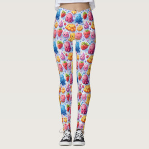 Leggings Bonitos dulces alegres y graciosos