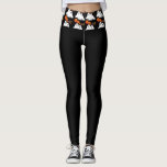 Leggings BOO de Halloween / Negro Festividad<br><div class="desc">Te encantará cómo se siente esta leyenda y cómo se adapta. Esta leyenda está destinada a ser una de las favoritas que disfrutarás de usar durante toda la temporada de Halloween. Mostrado en negro con dos fantasmas,  calabazas y un BOO de diseño gráfico en morado en la cintura.</div>