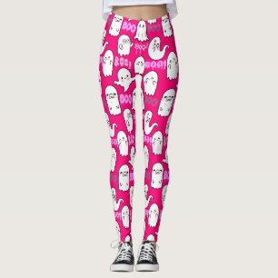 Leggings Boo, sensación fantasmal.b B BG rosa