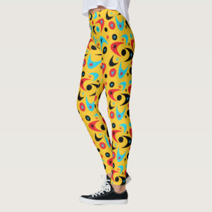 Leggings Boomerangs de mediados del siglo XX
