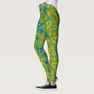 Leggings Boomerangs de mediados del siglo XX