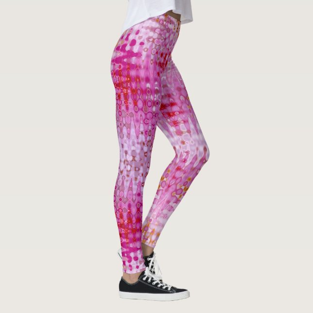 Leggings Bootilícito Líquido Pink Wildflowers Rave (Derecha)