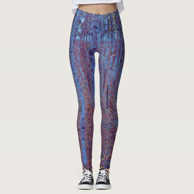 Leggings Bosque de hayas por Gustav Klimt, Art Nouveau vint (Anverso)