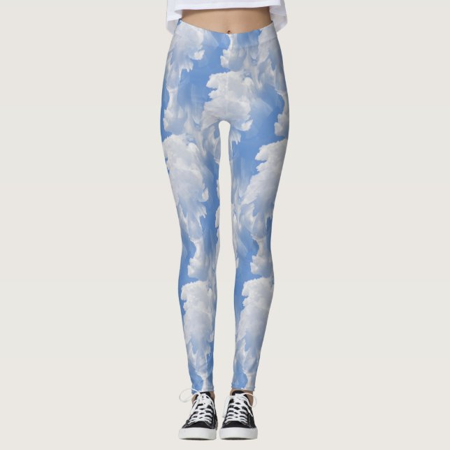 Leggings Bosque de nubes. (Anverso)