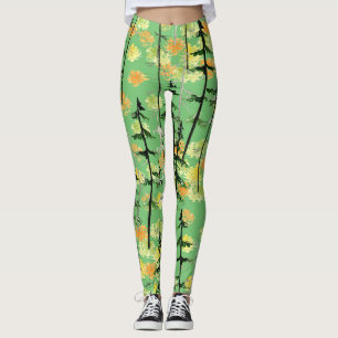 Leggings Bosque de Otoño: Belleza Natural sin Marea