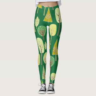 Leggings Bosque de verano: Diseño inspirado en la naturalez
