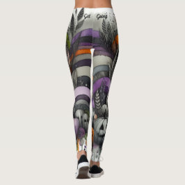 Leggings Bosque Embrujado y Espeluznante de Halloween