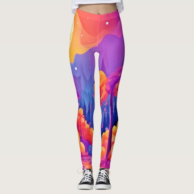 Leggings Bosque onlit vibrante (Anverso)