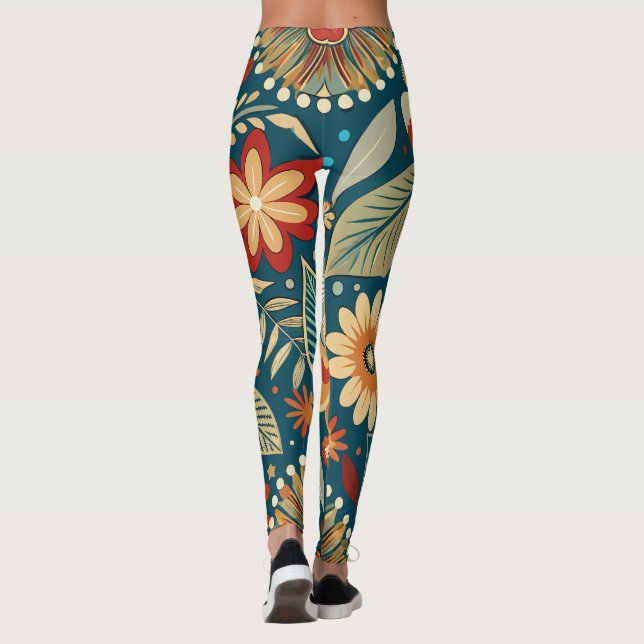 Leggings Botánicos de Boho (Reverso)