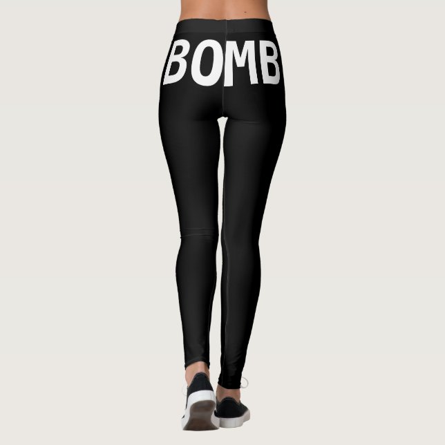 Leggings Botín de la bomba (Reverso)