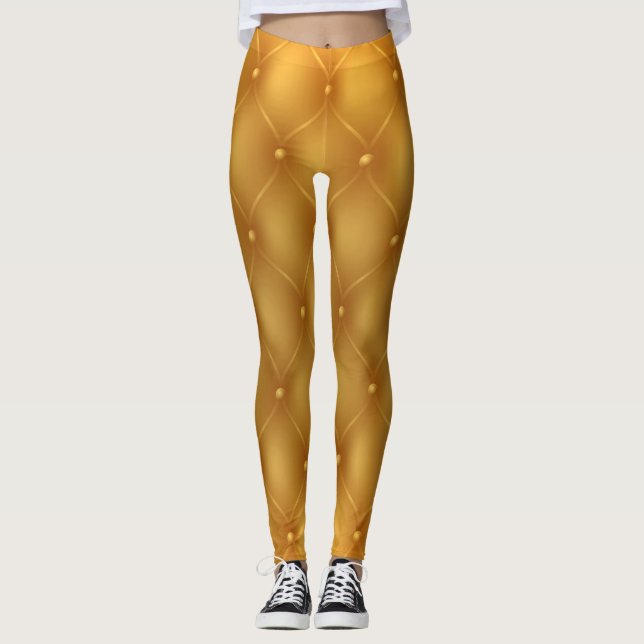 Leggings Botones Amarillos Leggencias (Anverso)