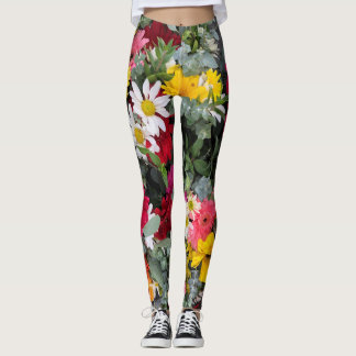 Leggings Bouquet de flores