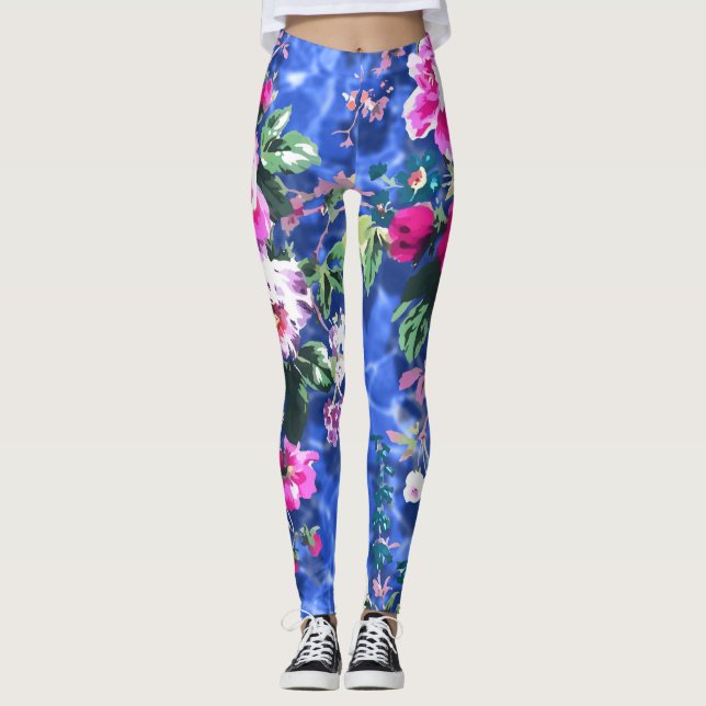 Leggings Bouquets con rosas (Anverso)