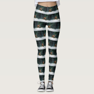 Leggings Boxer Navidad nieve invierno