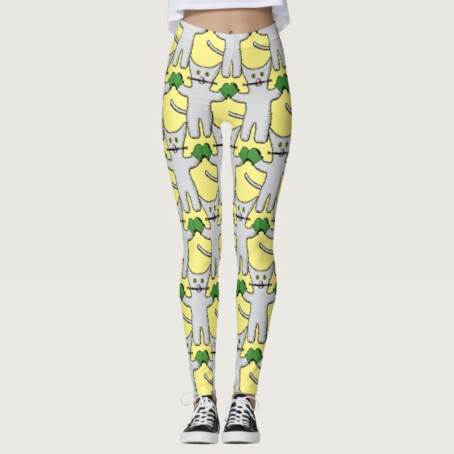 Leggings Boxing Kitten con Mittens_Cove (Anverso)